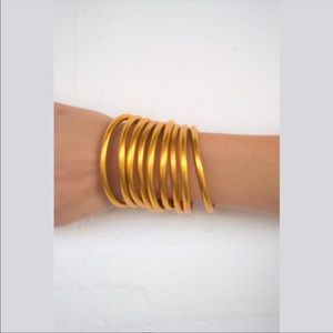 9 BudhaGirl Gold bangles (Medium 2.44’’)